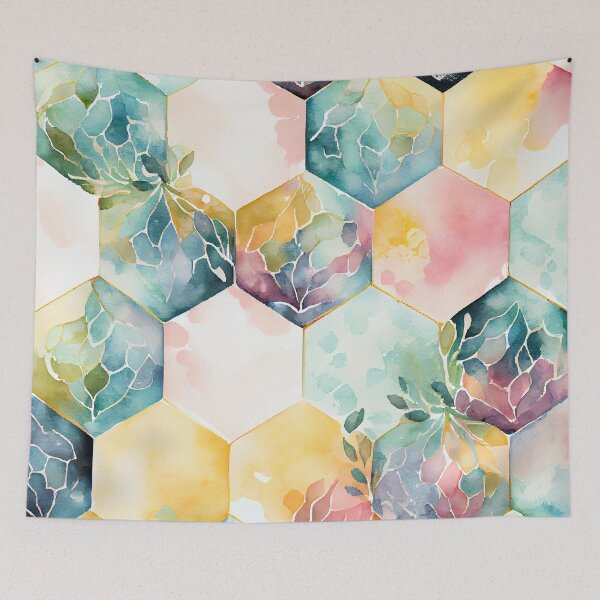 Item preview, Hexagon Honeycomb Pattern 4 designed and sold by Gypsykiss.