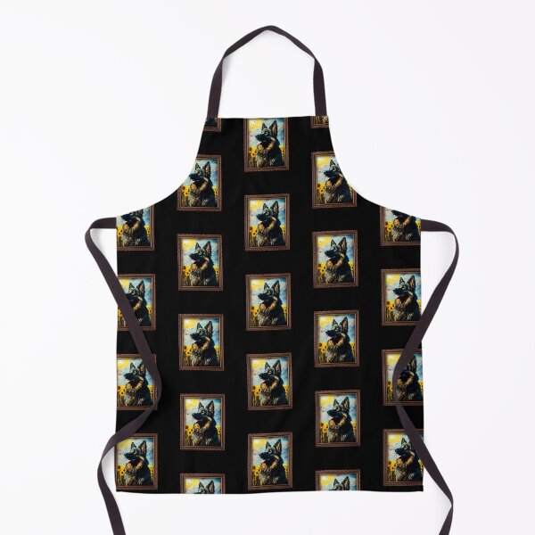 Item preview, Shiloh Shepherd Sunflower Painting Adorable Dog designed and sold by rafaeltto.