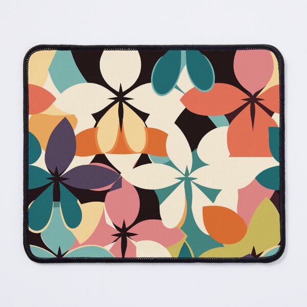 Item preview, Vibrant Floral Patterns Inspired by Mary Quant designed and sold by TopArtsy.