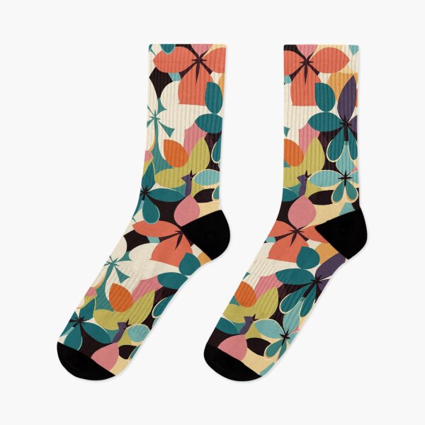 Item preview, Vibrant Floral Patterns Inspired by Mary Quant designed and sold by TopArtsy.