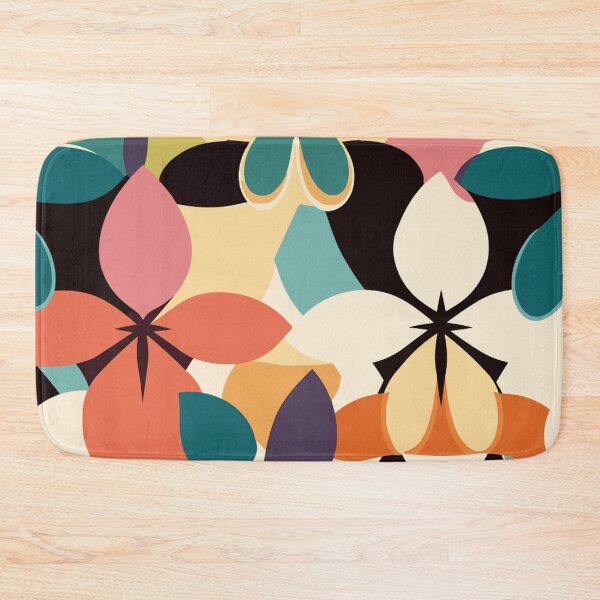 Item preview, Vibrant Floral Patterns Inspired by Mary Quant designed and sold by TopArtsy.