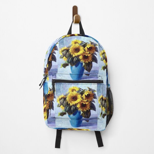 Item preview, Sunflowers in a glass vase by Robert Panitzesch designed and sold by mturns57.
