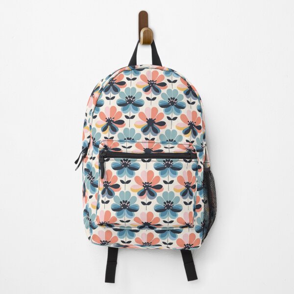 Item preview, Groovy Colorful Flowers in Mary Quant Style designed and sold by TopArtsy.