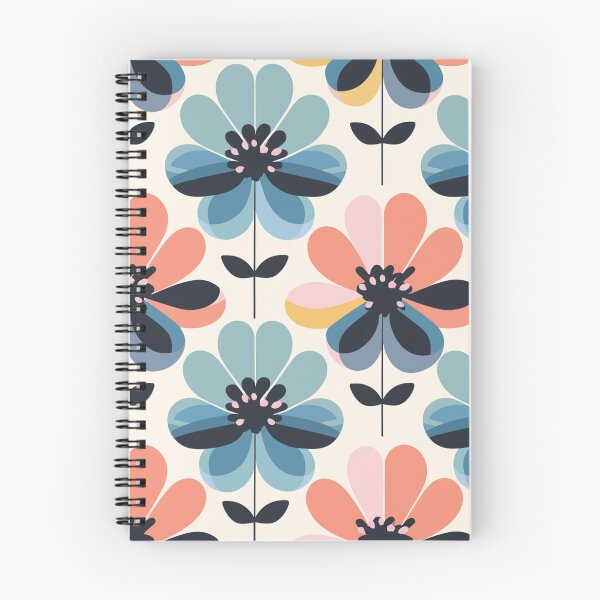 Item preview, Groovy Colorful Flowers in Mary Quant Style designed and sold by TopArtsy.