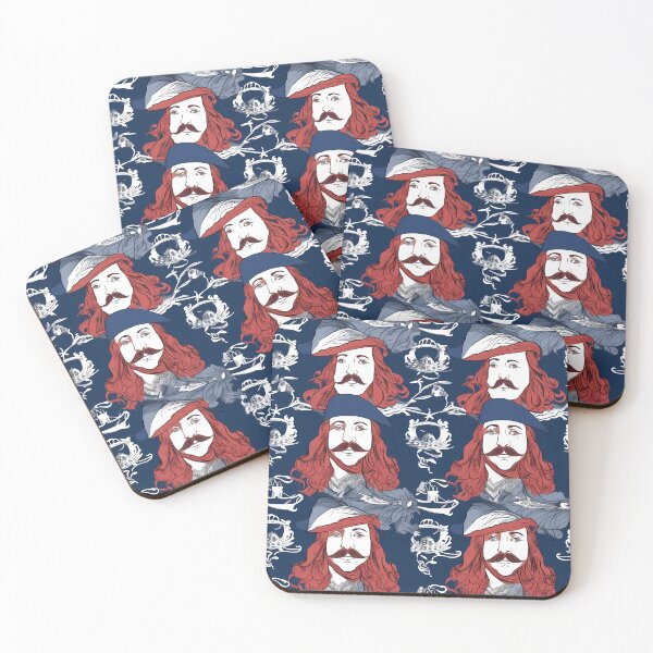 Item preview, Pirate Captain Portrait Pattern designed and sold by Darkhosis.