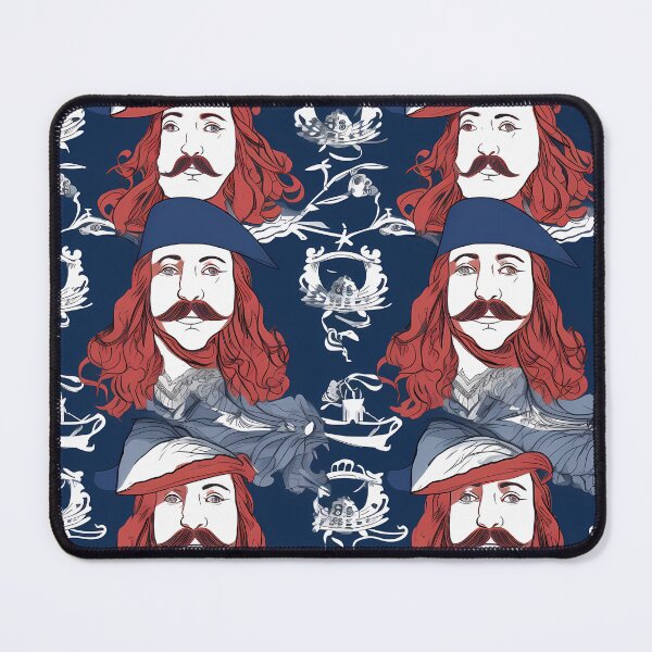 Item preview, Pirate Captain Portrait Pattern designed and sold by Darkhosis.