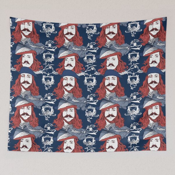 Item preview, Pirate Captain Portrait Pattern designed and sold by Darkhosis.