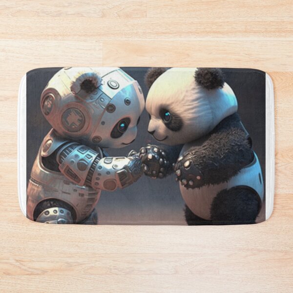 Item preview, Robot panda vs natural panda designed and sold by BOHdesign.