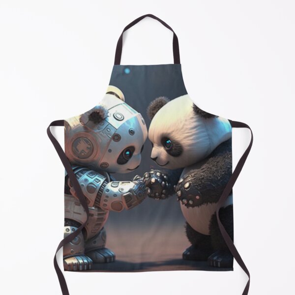 Item preview, Robot panda vs natural panda designed and sold by BOHdesign.