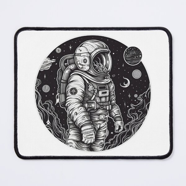 Item preview, Adventurous Cosmic Explorer - Galaxy Travel Sticker designed and sold by WhimsyStickies.