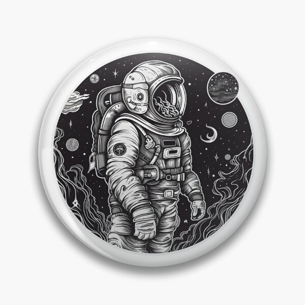 Item preview, Adventurous Cosmic Explorer - Galaxy Travel Sticker designed and sold by WhimsyStickies.