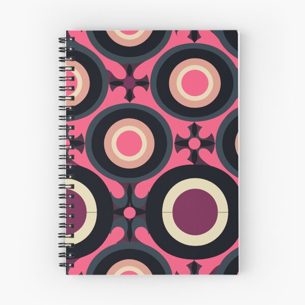 Item preview, Mary Quant-Inspired Large Colorful Circles designed and sold by TopArtsy.
