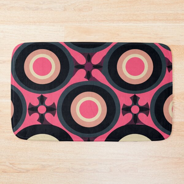 Item preview, Mary Quant-Inspired Large Colorful Circles designed and sold by TopArtsy.