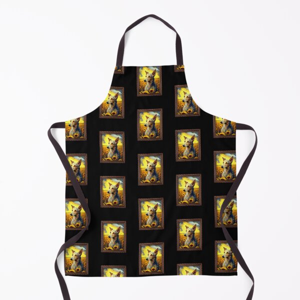 Item preview, Silken Windhound Sunflower Painting Adorable Dog designed and sold by rafaeltto.