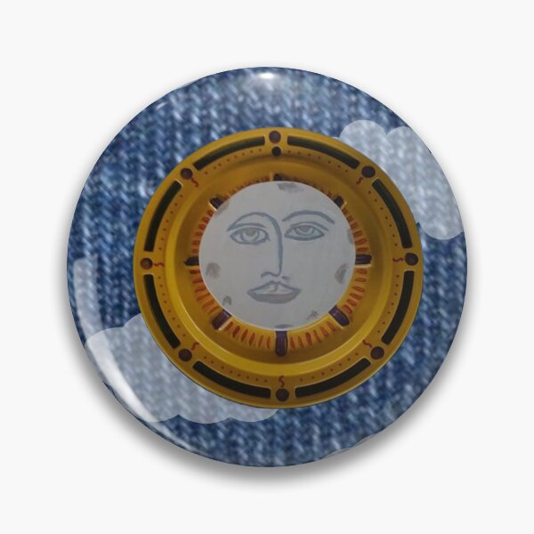 Item preview, Cloudy moon on denim designed and sold by CharlieDingler.