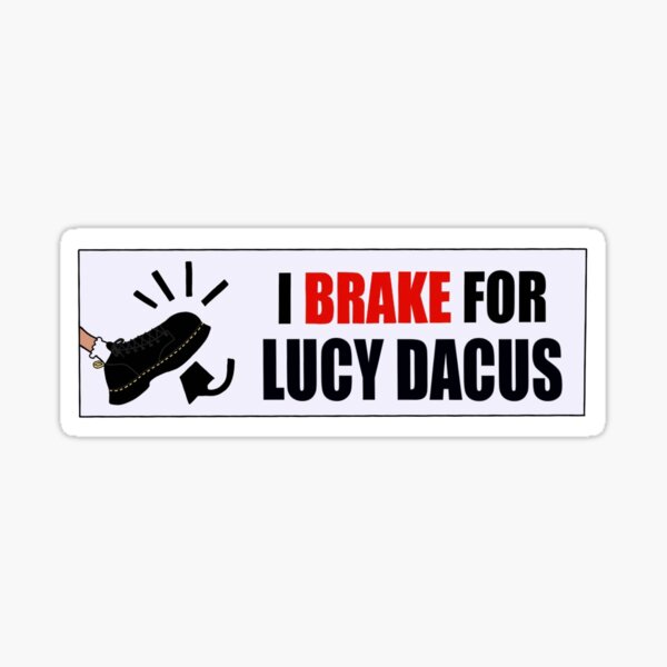 Lucy Dacus Night Shift Lyrics Banner Sticker for Sale by littlesigns