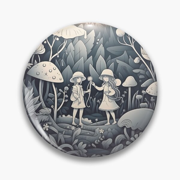 Item preview, Enchanted Garden Dwellers - Magical Plants Sticker designed and sold by WhimsyStickies.