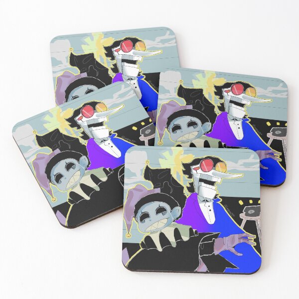 Item preview, Spamton and Jevil Deltarune Digital Drawing  designed and sold by LazyboxP.
