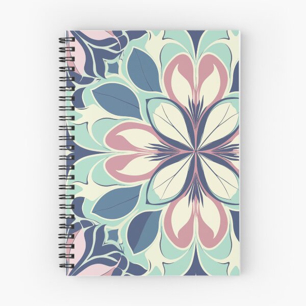 Item preview, Bold Centered Florals Inspired by Mary Quant designed and sold by TopArtsy.