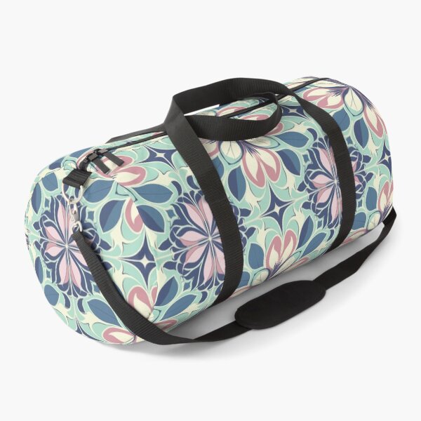 Item preview, Bold Centered Florals Inspired by Mary Quant designed and sold by TopArtsy.