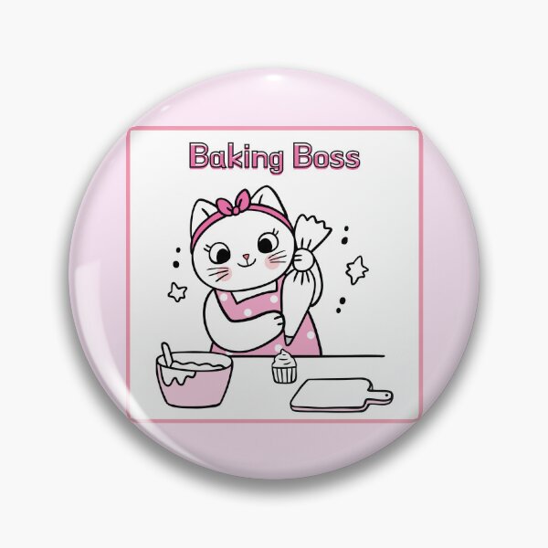 Item preview, Baking Boss - Kitty designed and sold by Yankee Doodle Gandy.