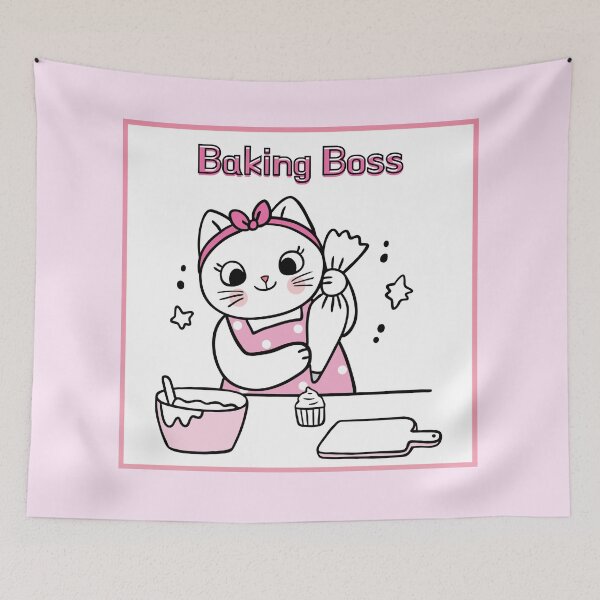 Item preview, Baking Boss - Kitty designed and sold by Yankee Doodle Gandy.