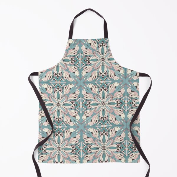 Item preview, Retro Chic Mary Quant-Inspired Centered Flowers designed and sold by TopArtsy.