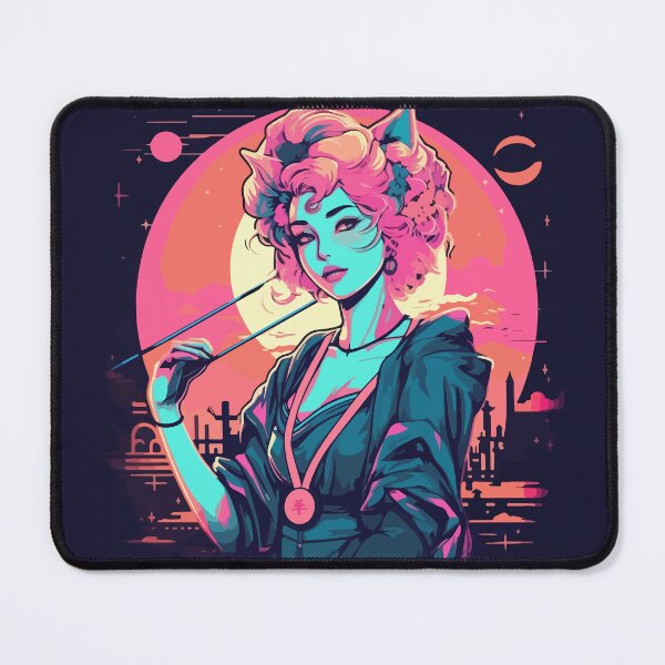 Item preview, Baroque Sci-Fi Bastet designed and sold by 8bitbubbles.