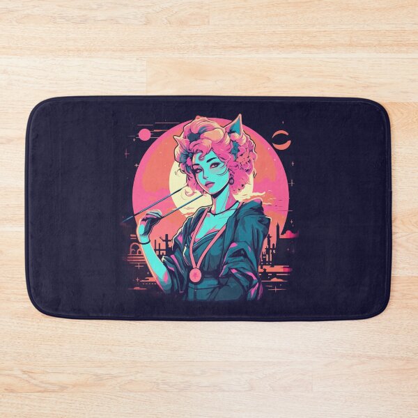 Item preview, Baroque Sci-Fi Bastet designed and sold by 8bitbubbles.