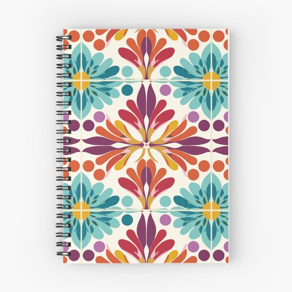 Item preview, Groovy Centered Floral Patterns à la Mary Quant designed and sold by TopArtsy.