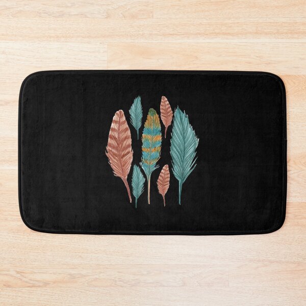 Item preview, watercolor colored feathers designed and sold by Astralia.