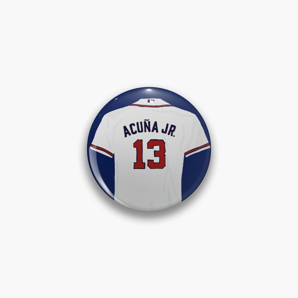 Ronald Acuña Jr. Jersey Sticker for Sale by blt1000