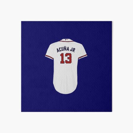 Ronald Acuña Jr. Jersey Spiral Notebook for Sale by ecscraps