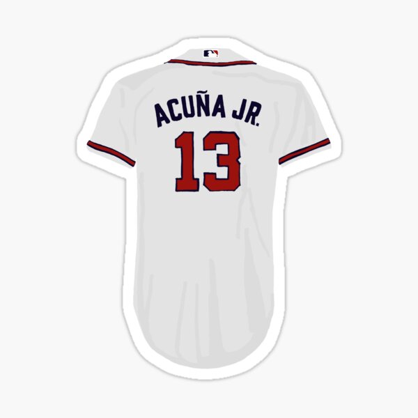 acuna jr jersey youth red
