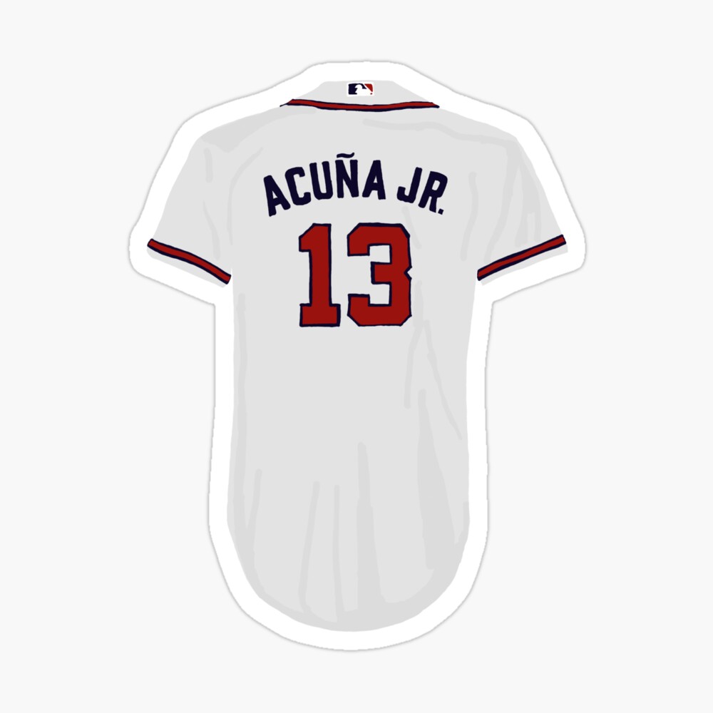 Ronald Acuña Jr. Jersey Spiral Notebook for Sale by ecscraps