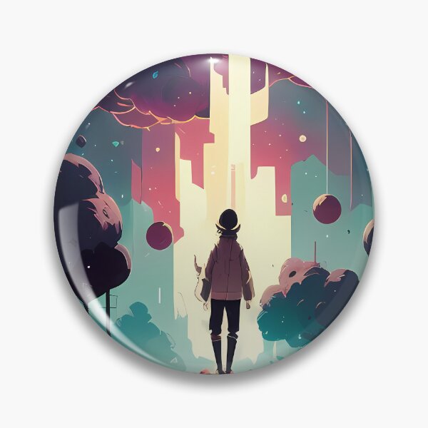 Item preview, A Night to Remember - Watching a Rocket Launch in a City Park designed and sold by GalihDA.