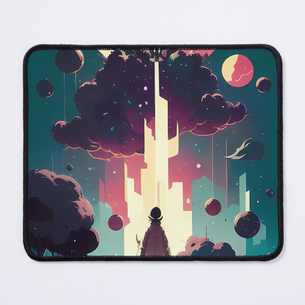Item preview, A Night to Remember - Watching a Rocket Launch in a City Park designed and sold by GalihDA.