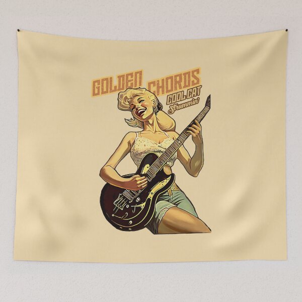 Item preview, Golden Chords designed and sold by vintage-grrrl.