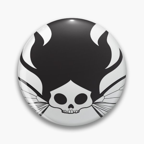 Item preview, Flying Faery Skull designed and sold by Menagerie of Magick.