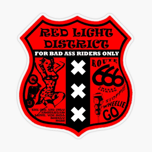 f(x) Redlight logo Sticker for Sale by nomeremortal