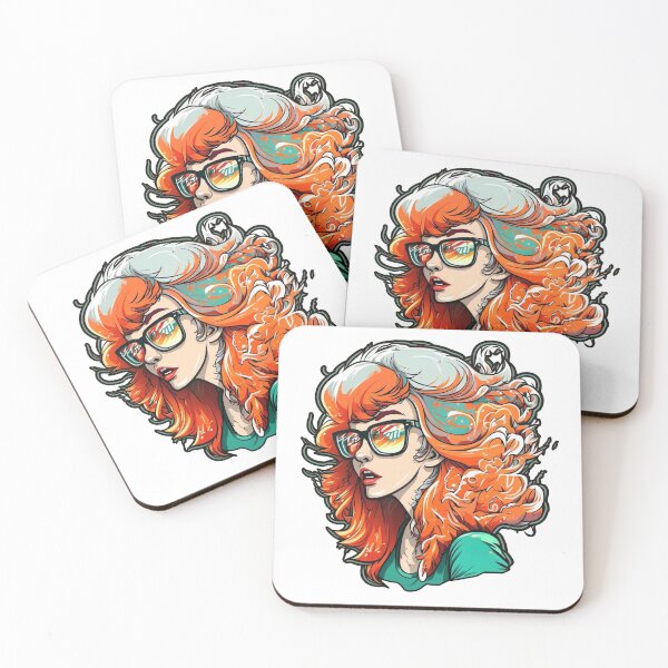 Item preview, Red Hair Woman Summer Time designed and sold by RTGallery.