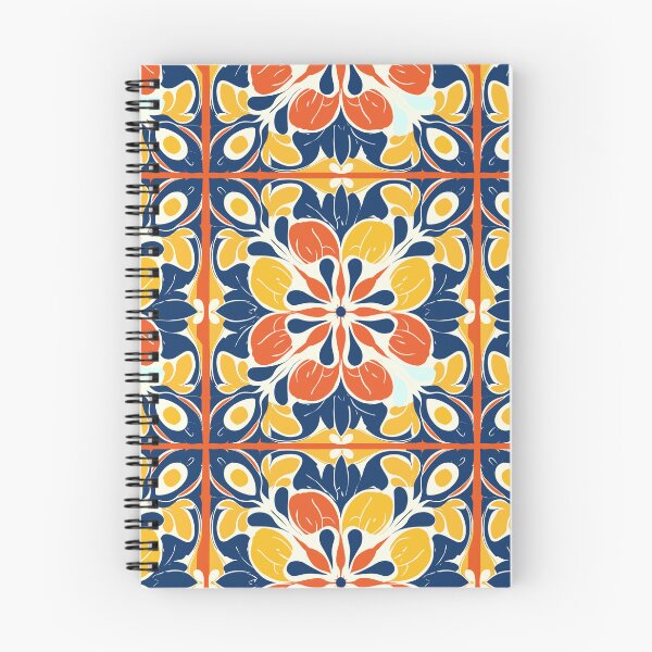 Item preview, Large Centered Florals in Mary Quant Style designed and sold by TopArtsy.