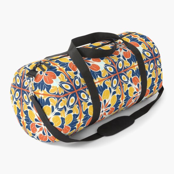 Item preview, Large Centered Florals in Mary Quant Style designed and sold by TopArtsy.