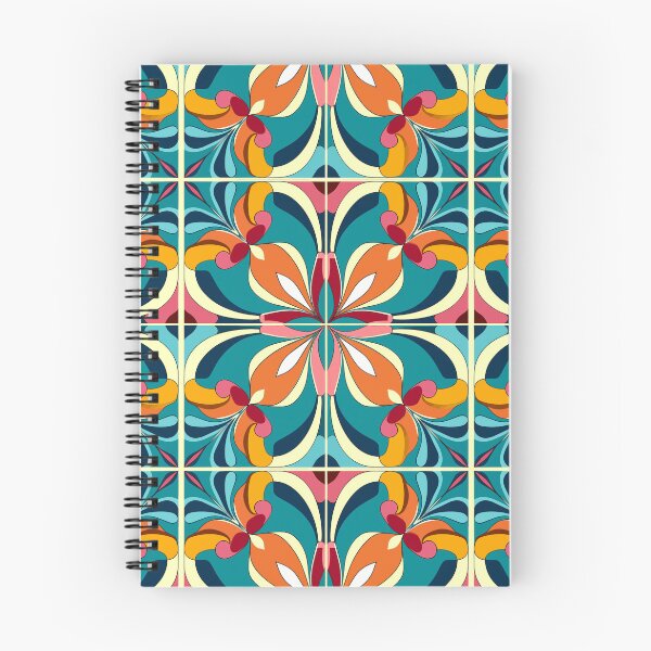 Item preview, Vibrant Mary Quant-Inspired Centered Blossoms designed and sold by TopArtsy.