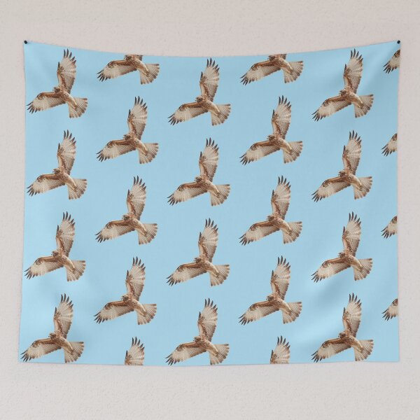 Item preview, Painting Of A Flying Hawk designed and sold by Richard Montag.