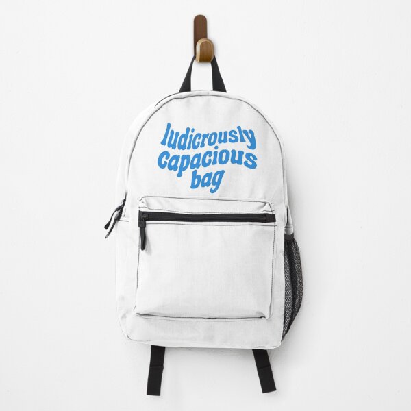 Item preview, Blue Ludicrously Capacious Bag - Succession Quote designed and sold by jekel1hr.