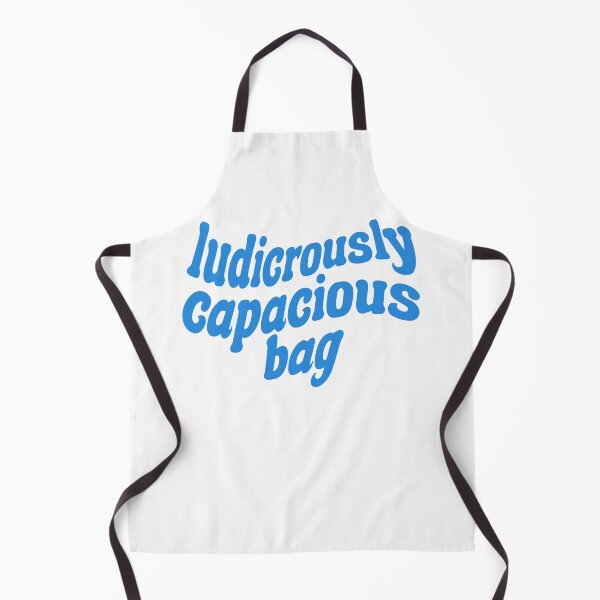 Item preview, Blue Ludicrously Capacious Bag - Succession Quote designed and sold by jekel1hr.