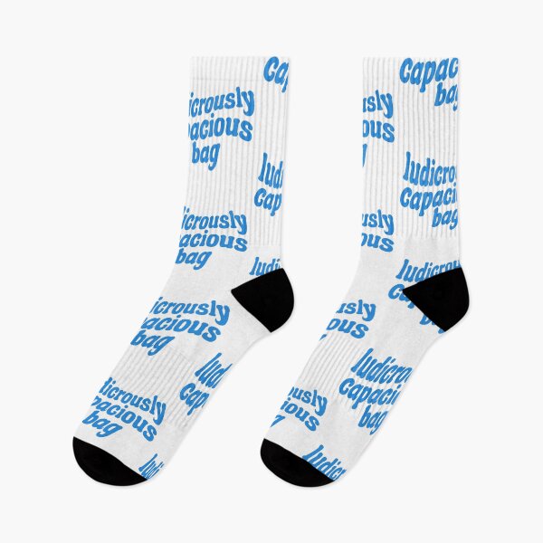 Item preview, Blue Ludicrously Capacious Bag - Succession Quote designed and sold by jekel1hr.