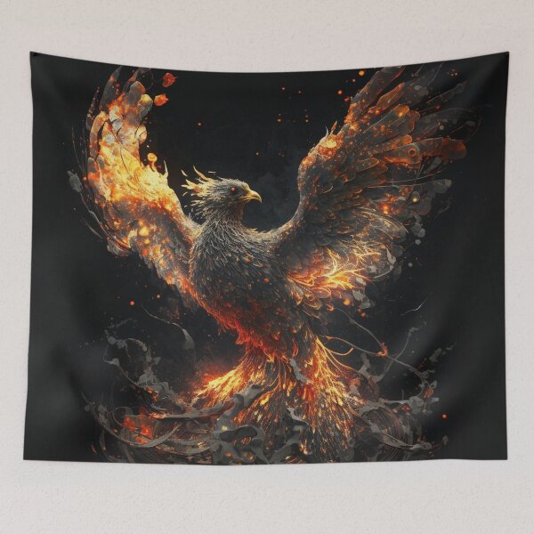 Item preview, Phoenix from the ashes designed and sold by AstroRisq.