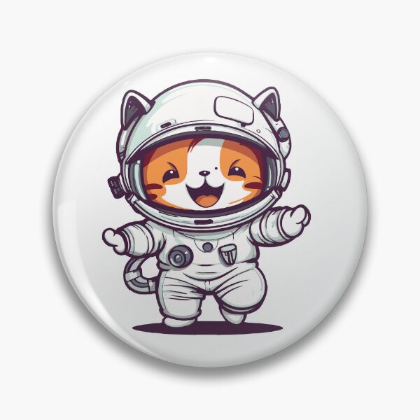 Artikelvorschau, Cat Miaw Astronaut: An Upbeat and Fun Illustration. entworfen und verkauft von jonathandsillva.